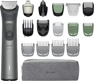 Philips All-in-One Trimmer 7000 Series MG7941/15 17-in-1 Серый аккумуляторный триммер с временем работы 120 мин и 22 настройками длины
