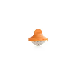 Poacher set Lekue 882982, 2 pieces, orange, silicone egg poachers