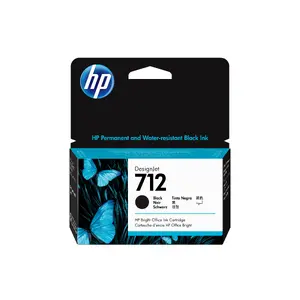 Картридж чернил HP 712 38-ml черный DesignJet для T210 T230 T250 T630 T650