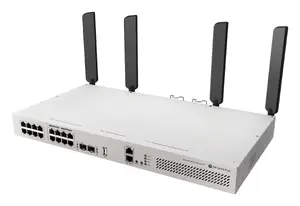 Коммутатор MikroTik CRS418-8P-8G-2S+5axQ2axQ-RM — L2/L3, 17× Gigabit RJ-45, 2× SFP+, PoE (802.3af/at), 1U