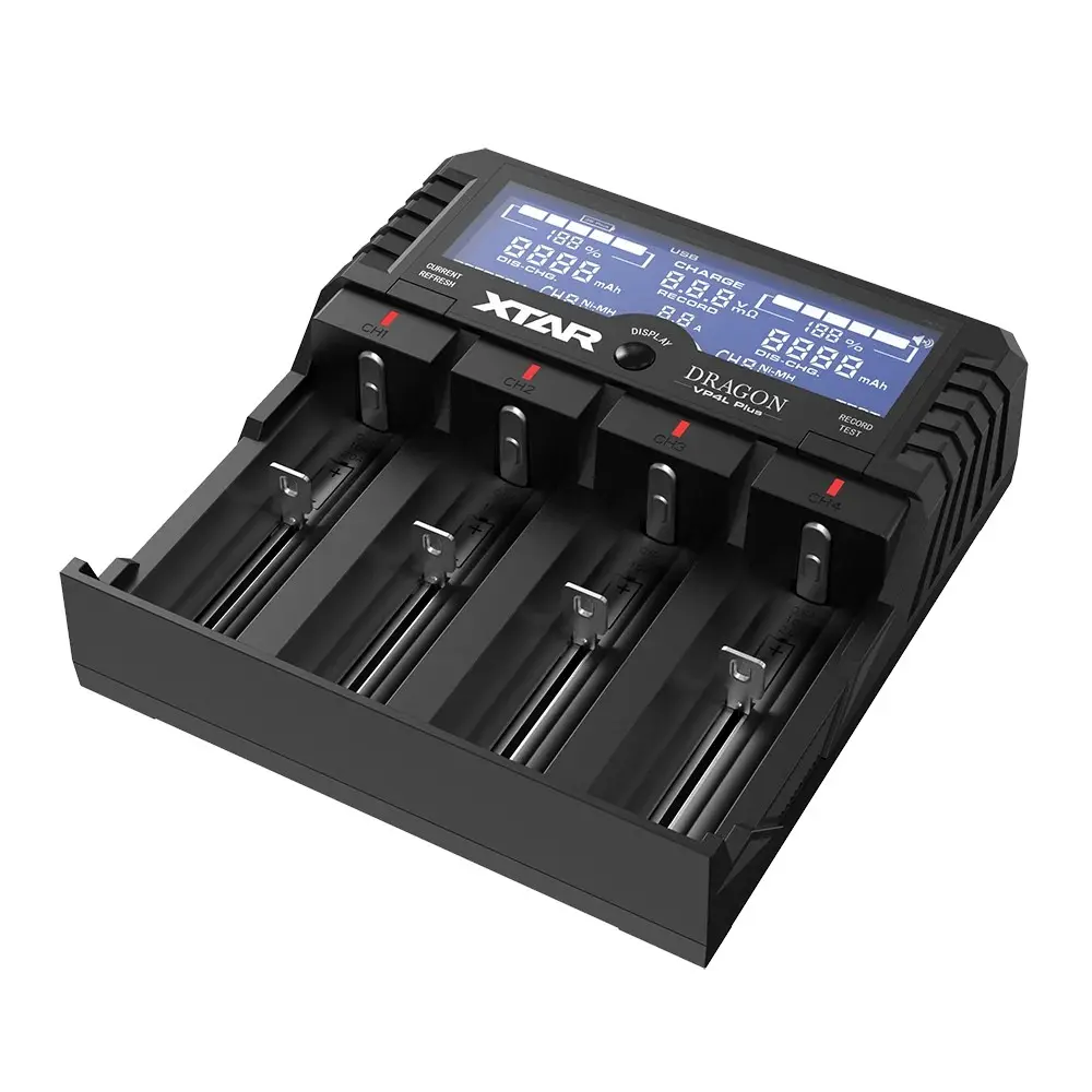 XTAR VP4L Plus 4-Slot Battery Charger Photo 3