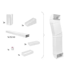 Air circulation set Electrolux M2CKCF01C White, 3.33 kg, 1 pc