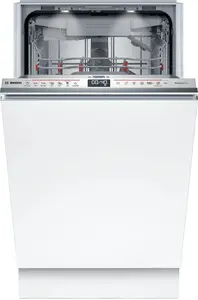 Bosch Serie 6 SPV6EMX09E Pilnībā iebūvējama šaura trauku mazgājamā mašīna 10 vietas iestatījumi 6 programmas Home Connect B klase