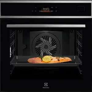 Iebūvējama elektriskā cepeškrāsns Electrolux EOB8S38X, 70 l, 3500 W, nerūsējošais tērauds, skārienjūtīgs TFT vadība