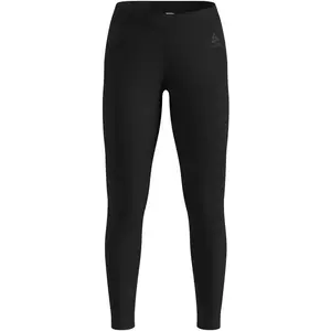 Sieviešu legingi Odlo BL BOTTOM long MERINO 200 izm. M — merino apakšslānis, melni