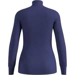 Odlo ACTIVE WARM Termoveļas krekls ar garām piedurknēm Augstā apkakle Poliesters Zils Izmērs S