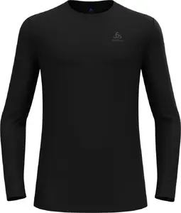 Odlo Merino 160 BL Top Crew Neck Long Sleeve Men's Shirt Size M Black