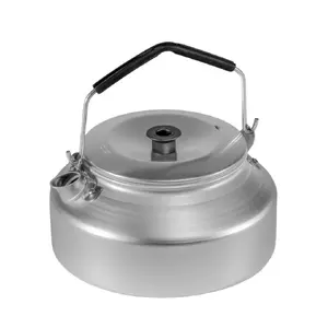 Tējkanna Trangia 0,9 L modelis 200324 viegla alumīnija tūrisma tējkanna, 0,9 L, 175 g, Ø 152 mm