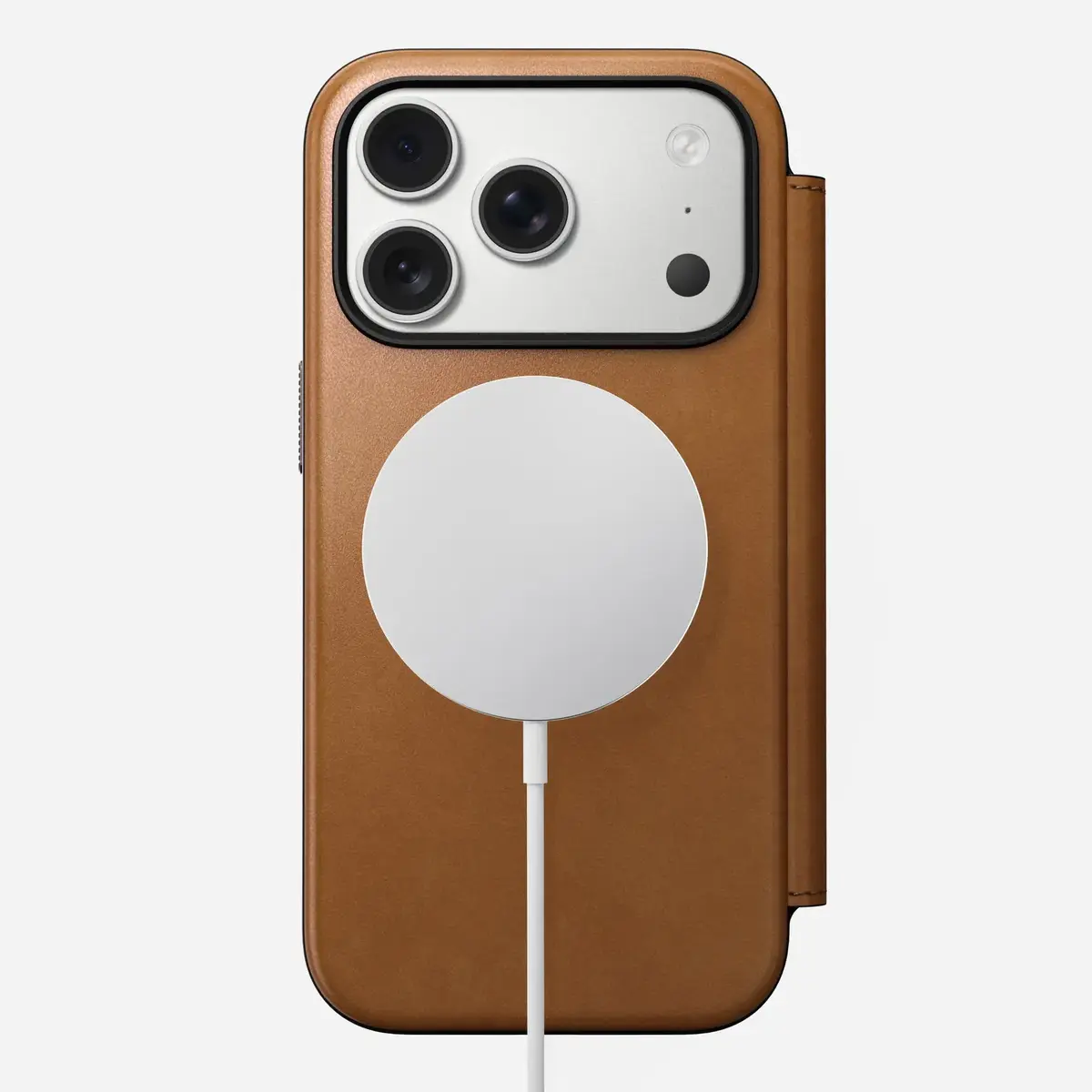 Nomad Modern Leather Folio для iPhone 17 Pro Photo 3
