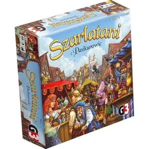 Board game G3 Szarlatani z Pasikurowic GXP-687408 – tabletop strategy game