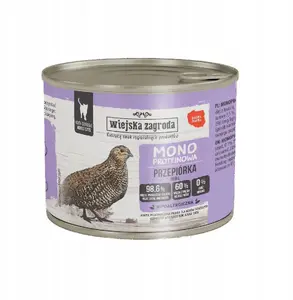 Mitrs kaķu barība wiejskazagroda Monobiałkowa Quail Adult 200 g