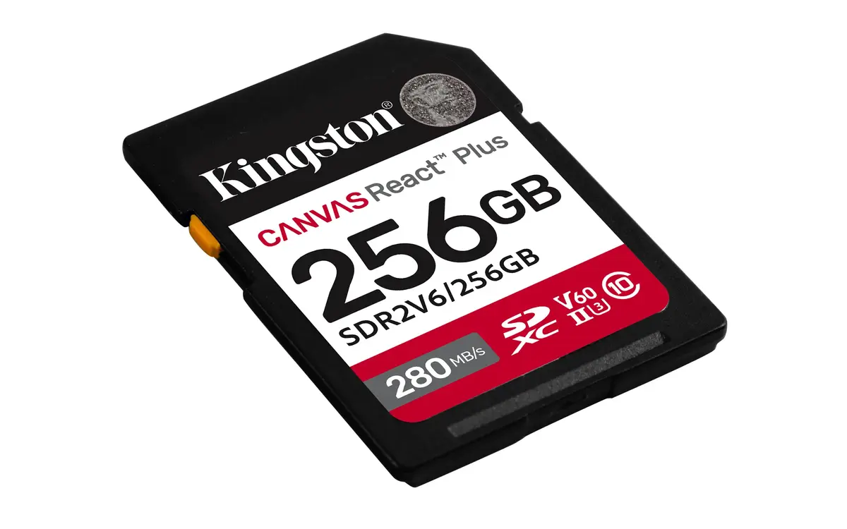 SD карта Kingston Technology 256GB Canvas React Plus Photo 2