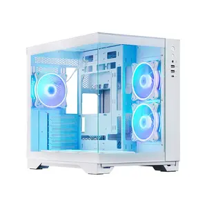 PC case Chieftec GM-30W-TG-OP Cube White