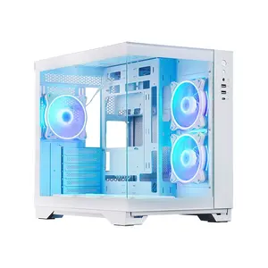 Datora korpuss Chieftec GM-30W-TG-OP Cube White
