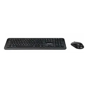 Клавиатура Targus AKM610FR Мышь в комплекте Универсальная RF Беспроводная AZERTY Французская Черная