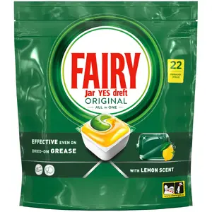 Trauku mazgāšanas tabletes FAIRY Original All In One, 132 gab.
