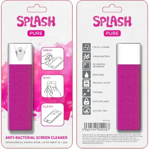 Набор для чистки Splash SP-PU-PI Жидкость + Ткань для экранов
