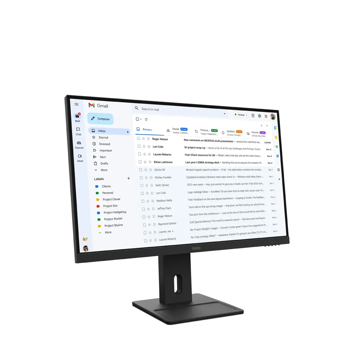Lenovo ThinkVision E27-40 Monitors Photo 2