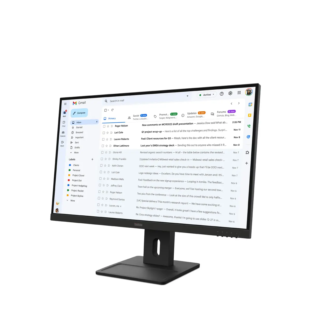 Lenovo ThinkVision E27-40 Monitors Photo 3