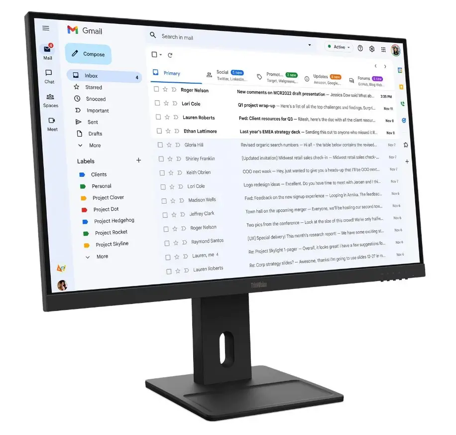 Монитор Lenovo ThinkVision E27-40 Photo 13