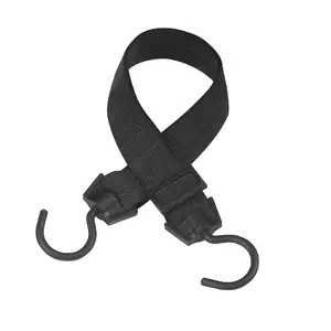 Giant Rotative Hook Bungee MASTER LOCK 0,60 to 1,20m 40mm Black