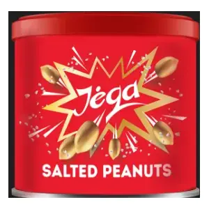 Salted Roasted Peanuts Jėga 140 g