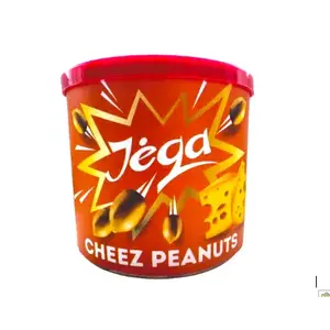 Roasted Peanuts Jėga Cheese Flavor 140g – Jėga roasted peanuts, cheese-flavored 140 g pack