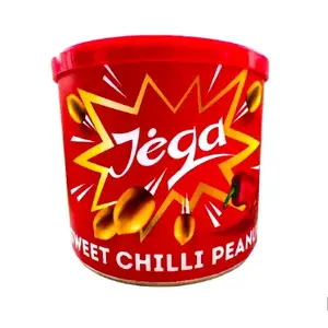 Roasted Peanuts Jėga Sweet Chili Flavor 140 g bag