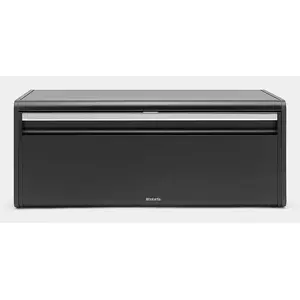 Хлебница Brabantia 236860 Прямоугольная Черная Сталь 465x250x187 мм