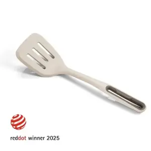 Silikona lāpstiņa tescoma IT10639128, perforēta, 32,8 cm, krēmkrāsas