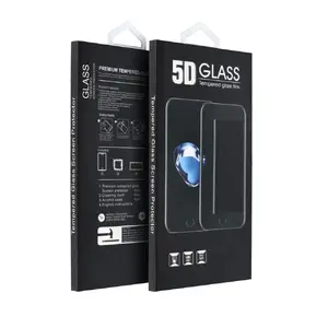 Защитное стекло для Motorola Edge 60 Pro — 5D Full Glue, OEM, черное