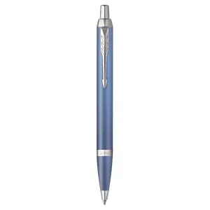 Clip-on retractable ballpoint pen Parker IM Writing Rituals Blue Medium