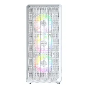 PC Case Montech X5 Midi Tower White ATX 3x140mm Fans