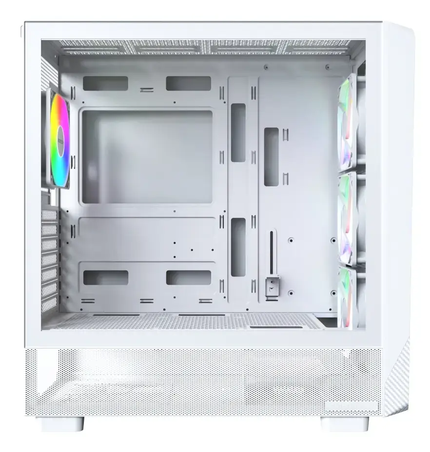 Datora korpuss Montech X5 Midi Tower White Photo 4