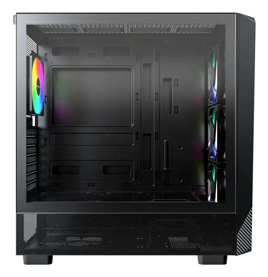 PC Case Montech X5 Midi Tower Black Photo 4