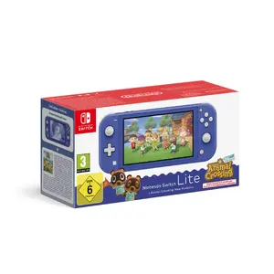 Nintendo Switch Animal Crossing portable game console 14 cm 32 GB Touchscreen Wi-Fi Blue