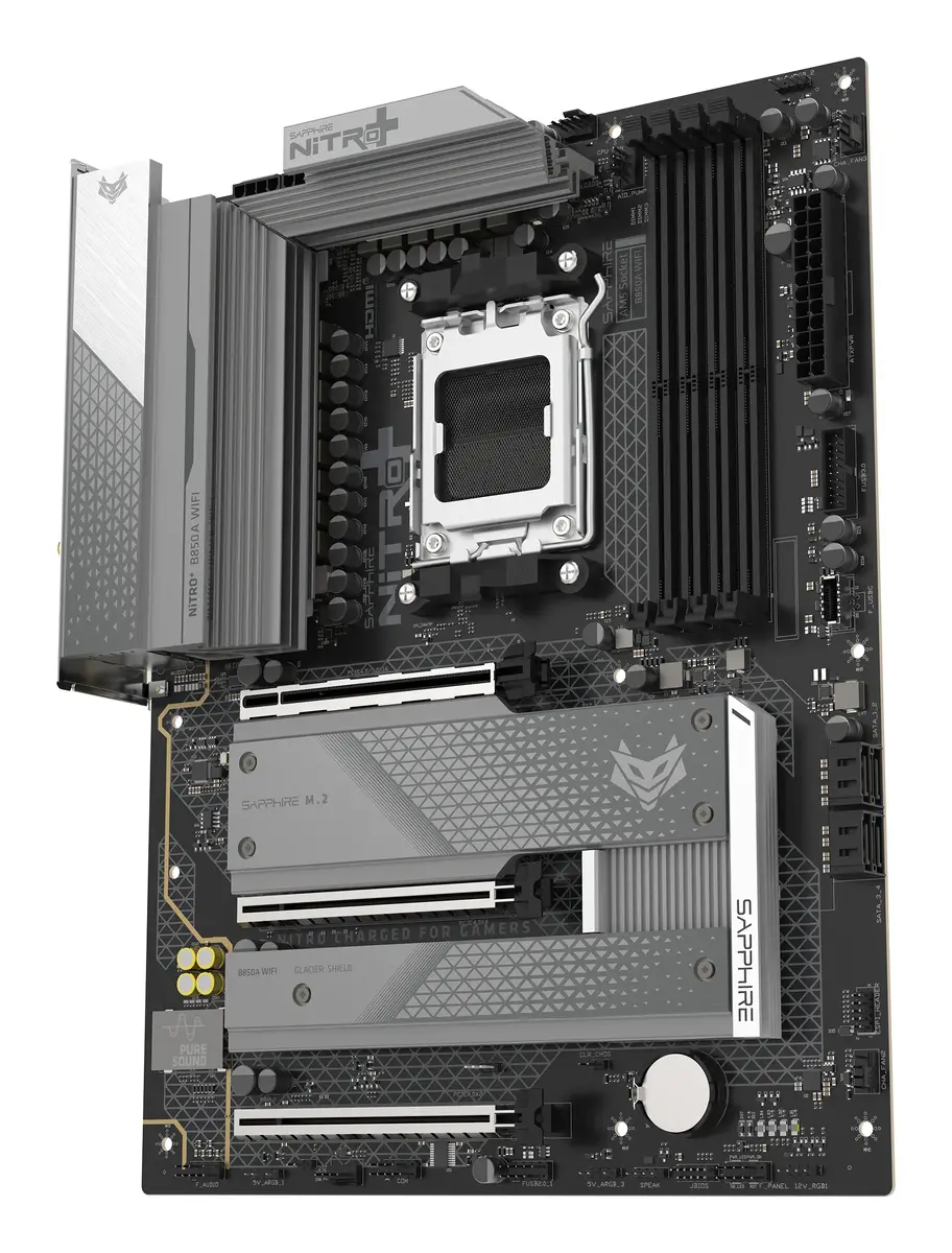 Sapphire NITRO+ B850A WIFI 7 motherboard (Socket AM5) Photo 3