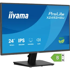 iiyama ProLite 24” IPS Full HD monitors ar 4-pusējo plānu rāmi