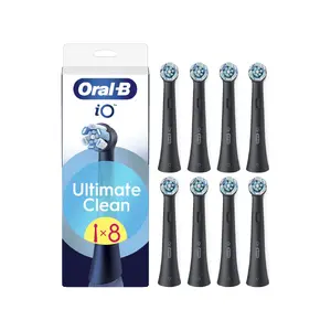 Electric Toothbrush Oral-B iO Ultimate Clean EB8 Black — Rechargeable, Smart Pressure Sensor