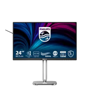 Компьютерный монитор Philips 4000 series 24B2U4301/00 23.8" Full HD 1920 x 1080 LCD IPS Встроенные динамики USB-хаб VESA Регулировка высоты Серый