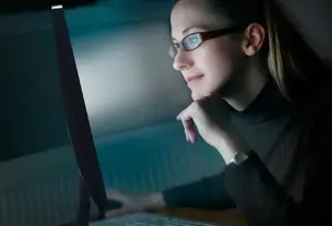 SoftBlue tehnoloģija ērtai skatīšanai