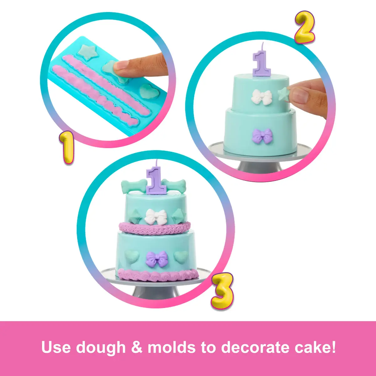 Кукла модная Barbie Party Unboxed Pet Birthday Series Photo 8