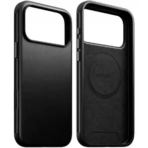 Leather case Nomad for iPhone 2025 Pro in black — protective phone case