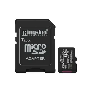 Flash Memory Kingston Technology 512GB microSDXC UHS-I Canvas Select Plus Gen3