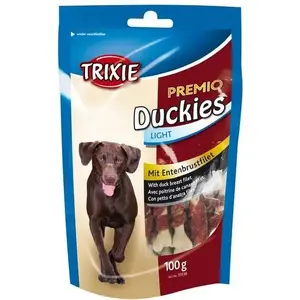 Лакомство для собак Trixie Premio Duckies Light 100 г низкокалорийное