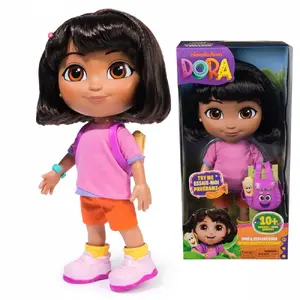 Spinmaster lelle Dora Sing and Explore Sounds Only — interaktīva muzikāla rotaļlieta ar balss un skaņas efektiem