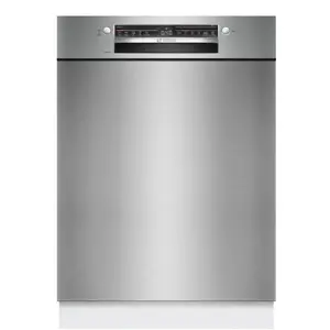 Built-in dishwasher Bosch SMU2HVS06E — 60 cm full size, 14 place settings, 5 programs, Heat exchanger drying