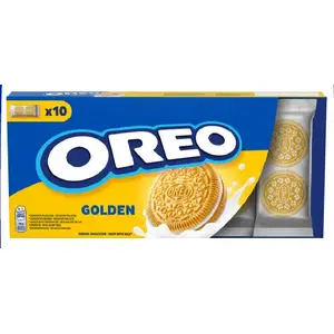 OREO Sandwich Cookies Golden with Vanilla Filling 220 g pack