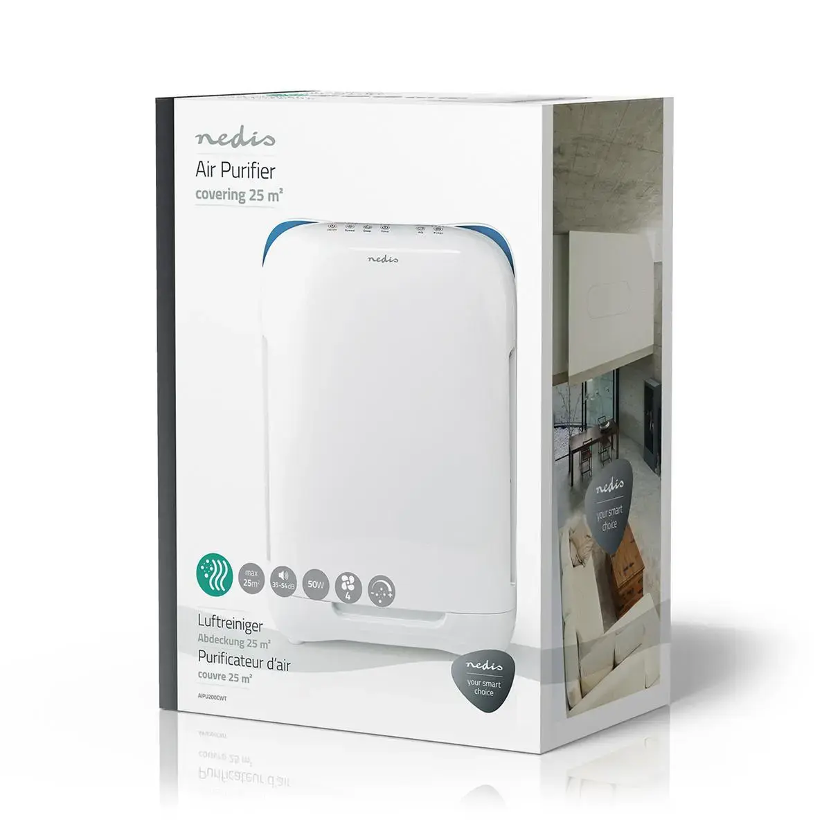 Очиститель воздуха Nedis AIPU200CWT Photo 11