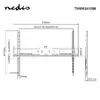 TV mount Nedis TVWM2070BK Photo 9